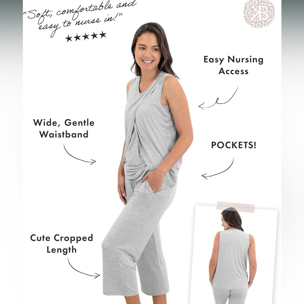 Kindred Bravely Nursing PJ Set